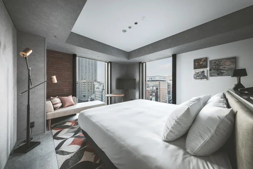 SAPPORO STREAM HOTEL Superior Corner Double room with Sapporo skyline view