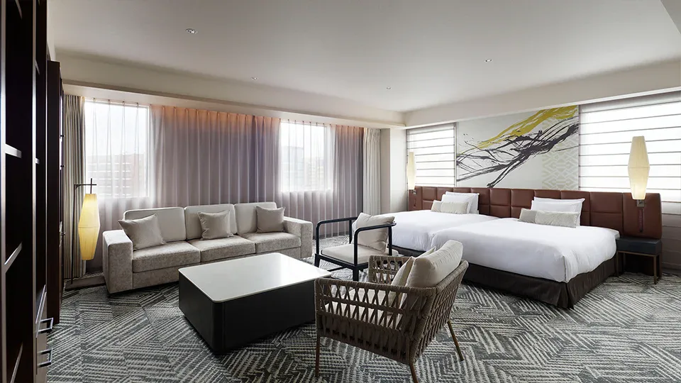 Mitsui Garden Hotel Fukuoka Gion junior suite twin room