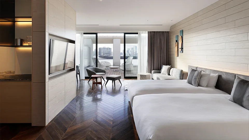 Mitsui Garden Hotel Jingugaien Tokyo PREMIER junior suite twin with balcony