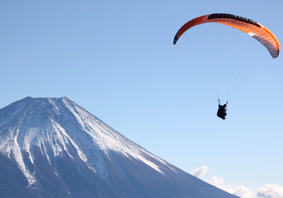 Paragliding in front of Mount Fuji at Asagiri Kogen. Compare local tandem, transfer packages and full-day experiences by what each one actually includes.
