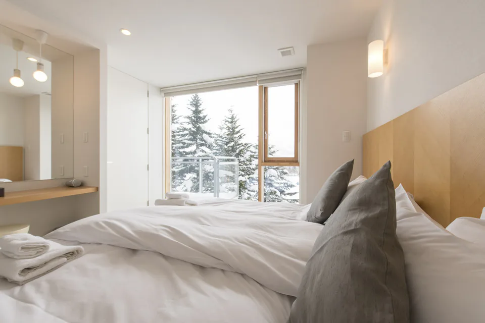 Appartement de 3 chambres Niseko Landmark View et hébergement familial pour 6 personnes