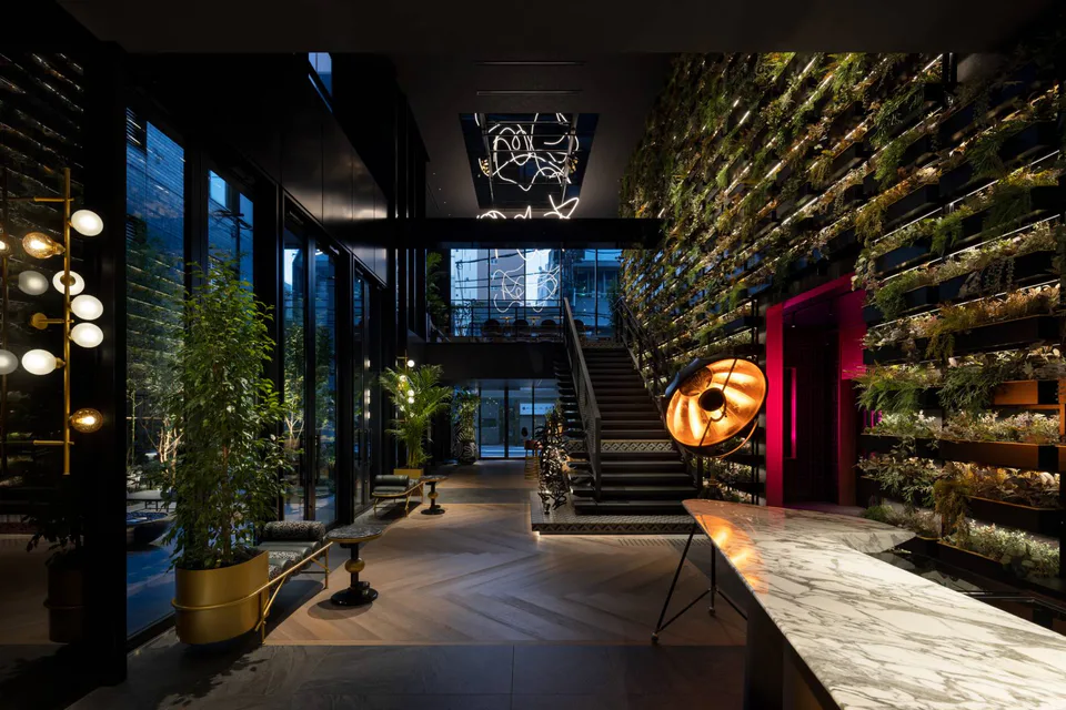 머큐어 도큐 스테이 오사카 난바 객실과 실내 공간, 객실별 세탁건조기 포함 여부를 확인해야 하는 호텔