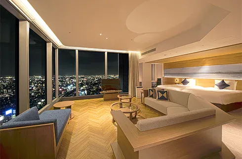 Nagoya Prince Hotel Sky Tower premium corner twin room