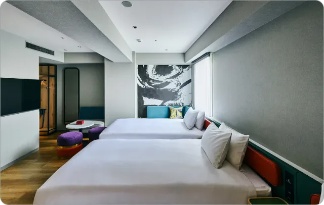 CROSS Suites Tokyo Asakusa superior triple room