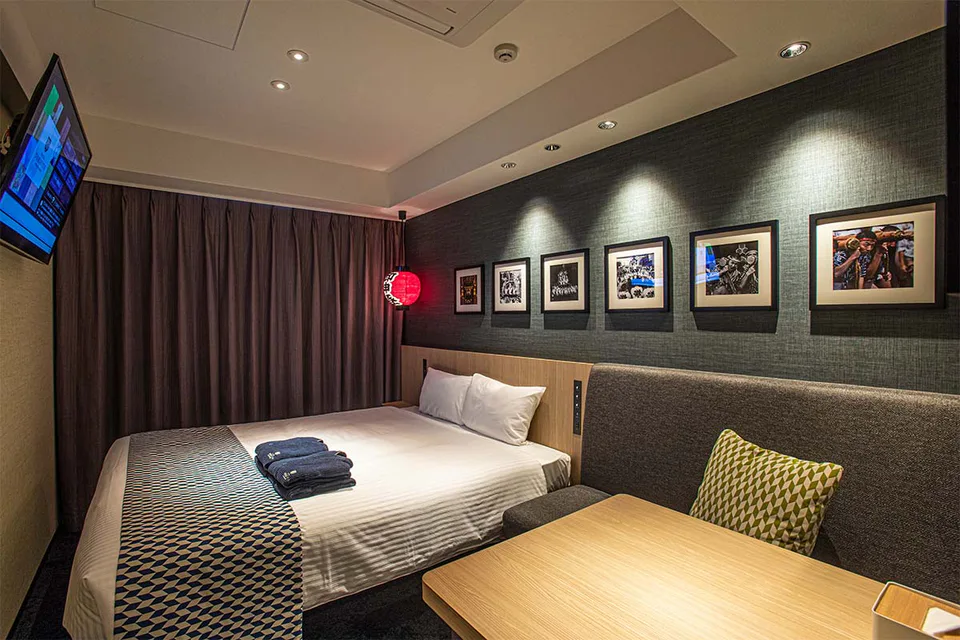 Hotel Torifito Hakata Gion 16㎡ 더블룸 객실
