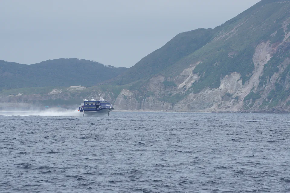 東海汽船高速船前往伊豆大島