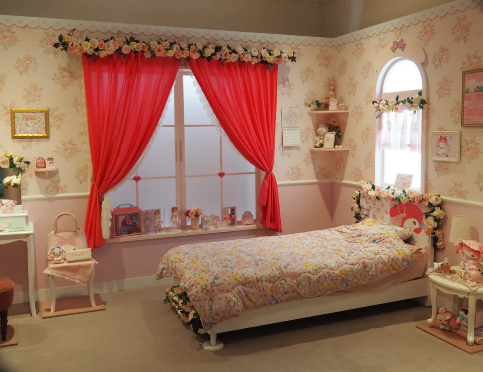 Sanrio Puroland interior in Tama, Tokyo, used to compare full-day and afternoon ticket timing