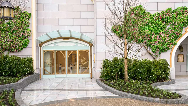 Grand Chateau Gateway สำหรับผู้เข้าพัก Grand Chateau โดยเฉพาะ เพื่อเชื่อมต่อโดยตรงกับ Fantasy Springs