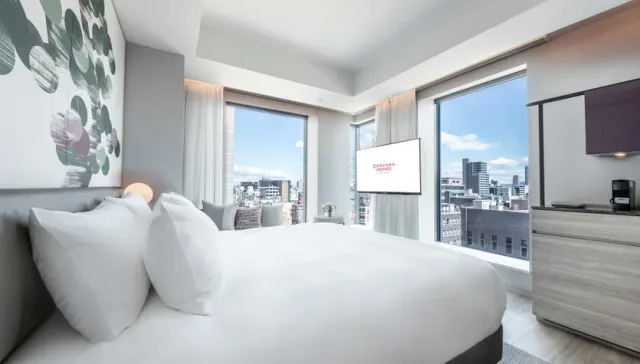 Centara Grand Hotel Osaka deluxe family room on the premium floor