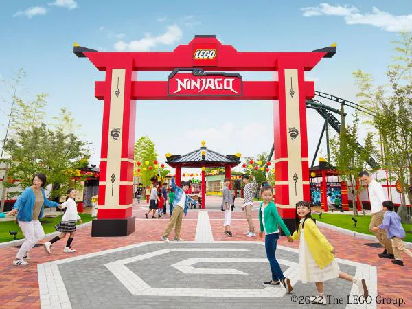 LEGOLAND Japan LEGO NINJAGO World 입구, 키 제한과 보호자 동반 조건을 확인해야 하는 대표 구역
