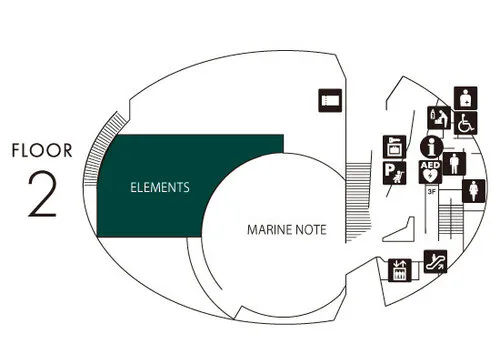 2026년 리뉴얼된 고베 아토아 ELEMENTS 전시