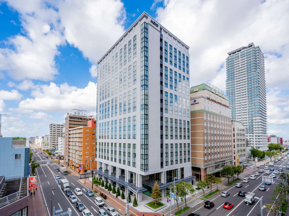 Keio Prelia Hotel Sapporo exterior near Sapporo Station north exit