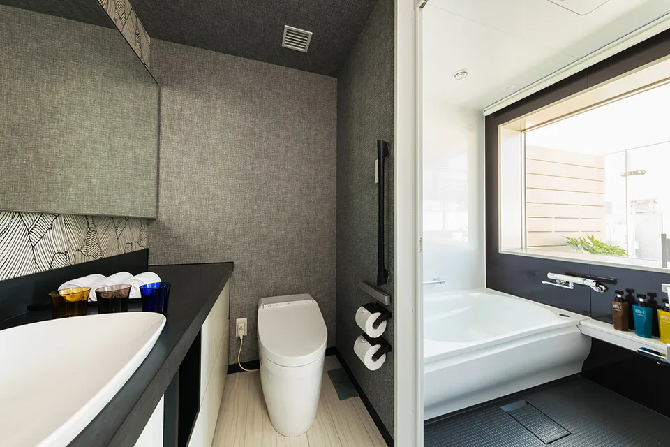 พื้นที่ห้องน้ำในโรงแรม JR East Hotel Mets Premier Akihabara