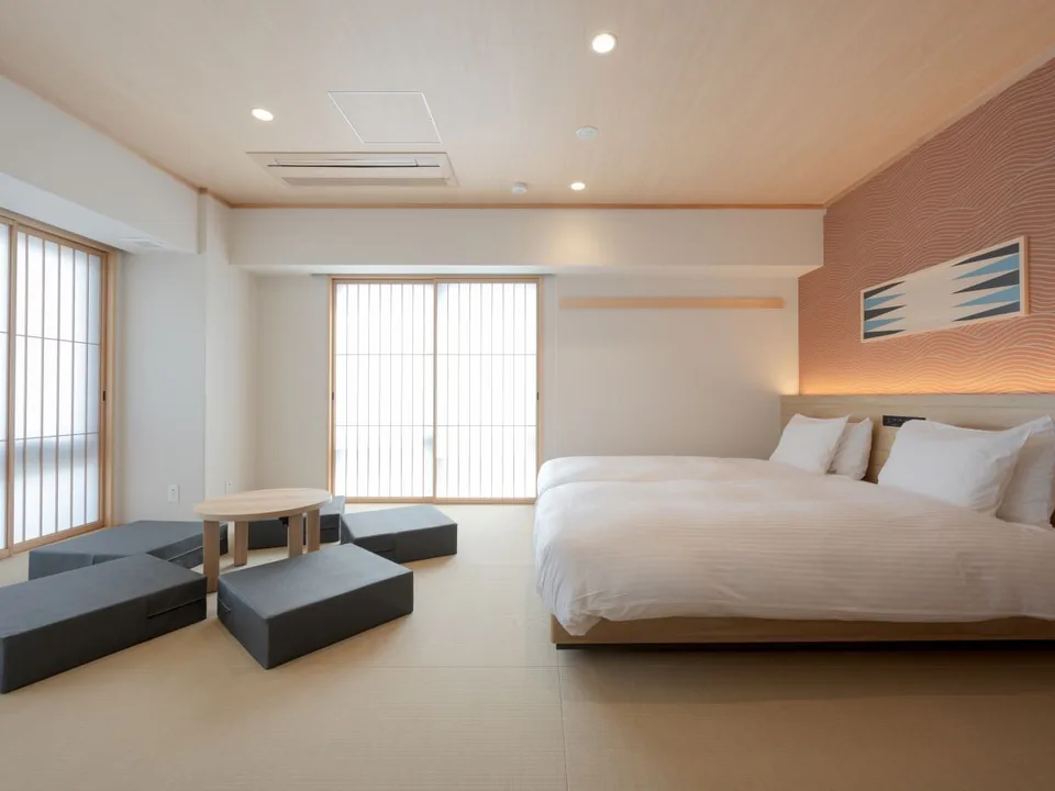 ห้องอพาร์ตเมนต์ของ MIMARU Osaka Namba Station เหมาะสำหรับกลุ่มเพื่อน 4 คน