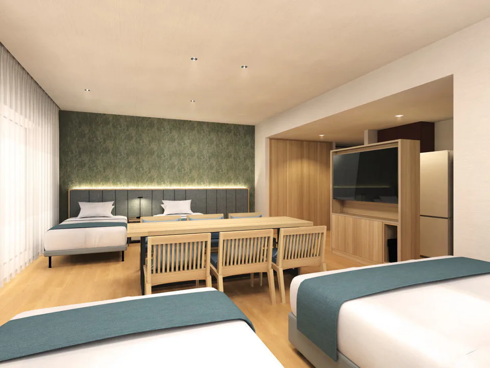 La'gent Stay Hakodate Ekimae 住宿的客房與床鋪空間