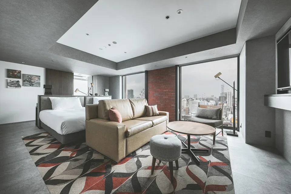 SAPPORO STREAM HOTEL Superior Corner Twin room with city view