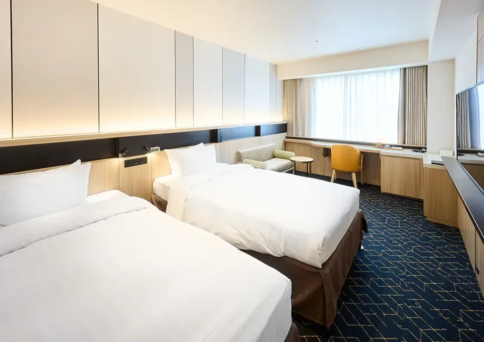 KEIO PRELIA HOTEL Sapporo Superior Twin guest room