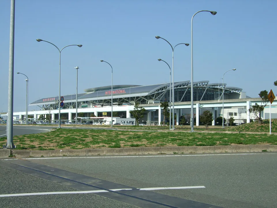Fukuoka Airport International Terminal; direct buses from Hakata and Tenjin can avoid the Domestic Terminal transfer