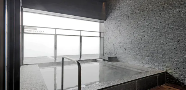 Large public bath at JR Inn Asahikawa