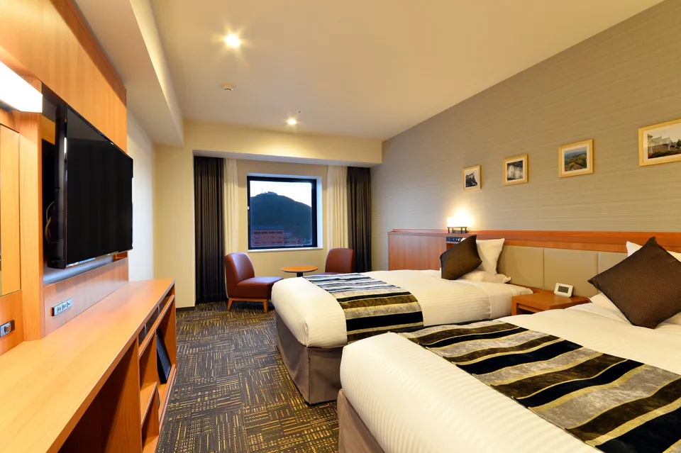 พื้นที่ออนเซ็นและพื้นที่พักผ่อนของ Hakodate Kokusai Hotel