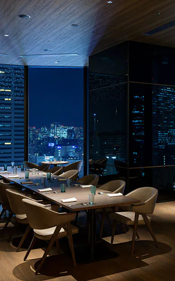 HOTEL GROOVE SHINJUKU가 있는 도큐 가부키초 타워 JAM17 DINING 실내