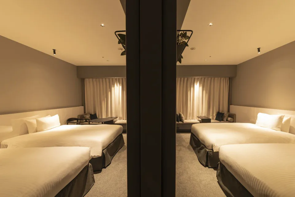 Hotel Keihan Namba Grande connecting room for families