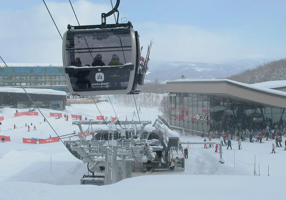 Hirafu HANAZONO Annupuri Niseko Village 위치를 구분한 니세코 지도