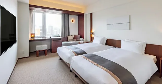 Tokyu Stay Fukuoka Tenjin Residential Twin room with washer-dryer and kitchenette