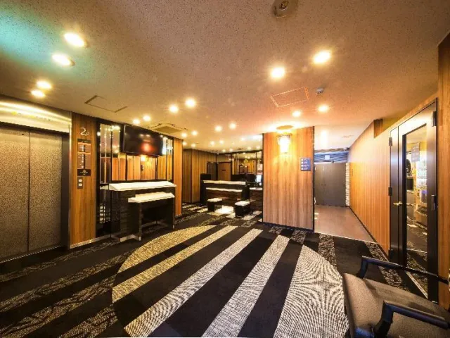 APA Hotel Kanku Kishiwada 로비와 체크인 공간