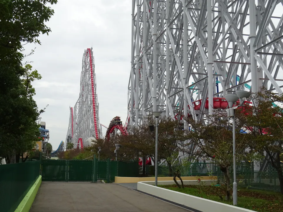 Steel Dragon 2000 at Nagashima Spa Land, one of the high-cost rides that can make the full Passport worthwhile