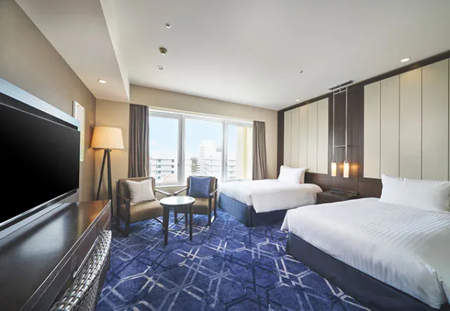 RIHGA Royal Gran Okinawa City View Twin guest room