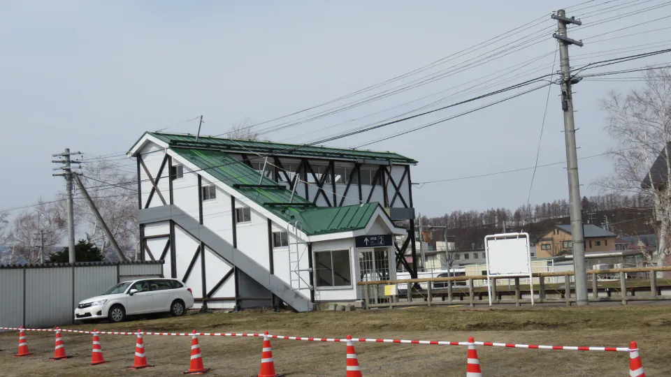 JR Biei Station is the transport node for a Biei day trip or overnight stay