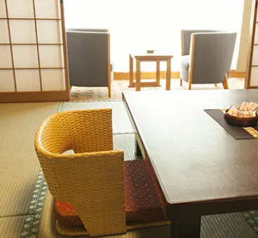 Kinugawa Onsen Hotel traditional Japanese tatami guest room for a Nikko stay