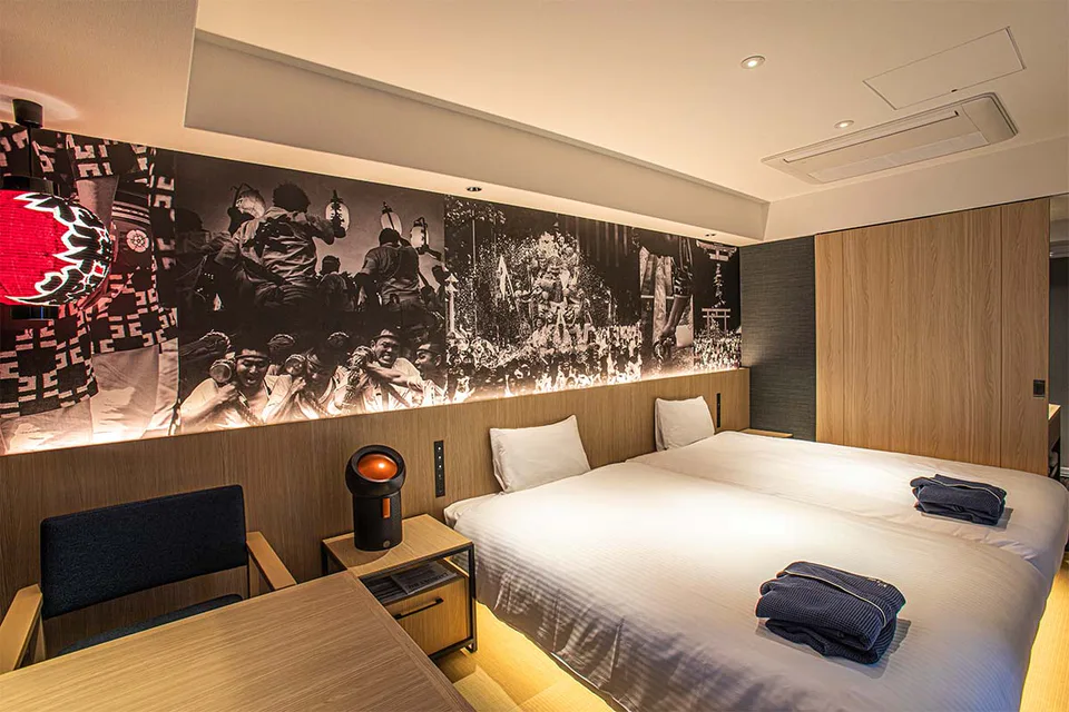 Hotel Torifito Hakata Gion 23㎡ 다다미 트윈룸