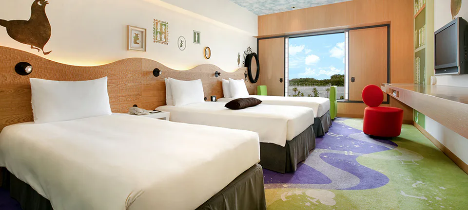 Hilton Tokyo Bay Family Happy Magic room for larger families