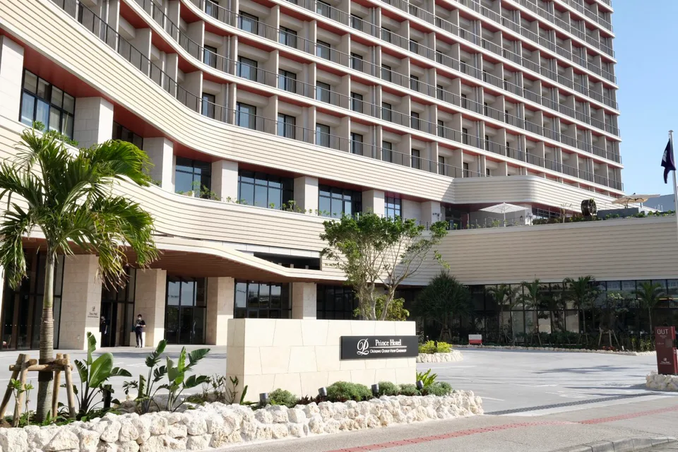 Okinawa Prince Hotel Ocean View Ginowan exterior for a car-free Okinawa stay