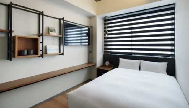 LAMP LIGHT BOOKS HOTEL Fukuoka Standard Double room designed for reading