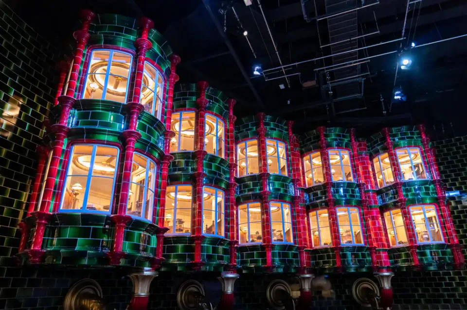 Ministry of Magic au Studio Tour Tokyo, l’un des grands décors qui justifient de ne pas comprimer la visite avec une réservation suivante