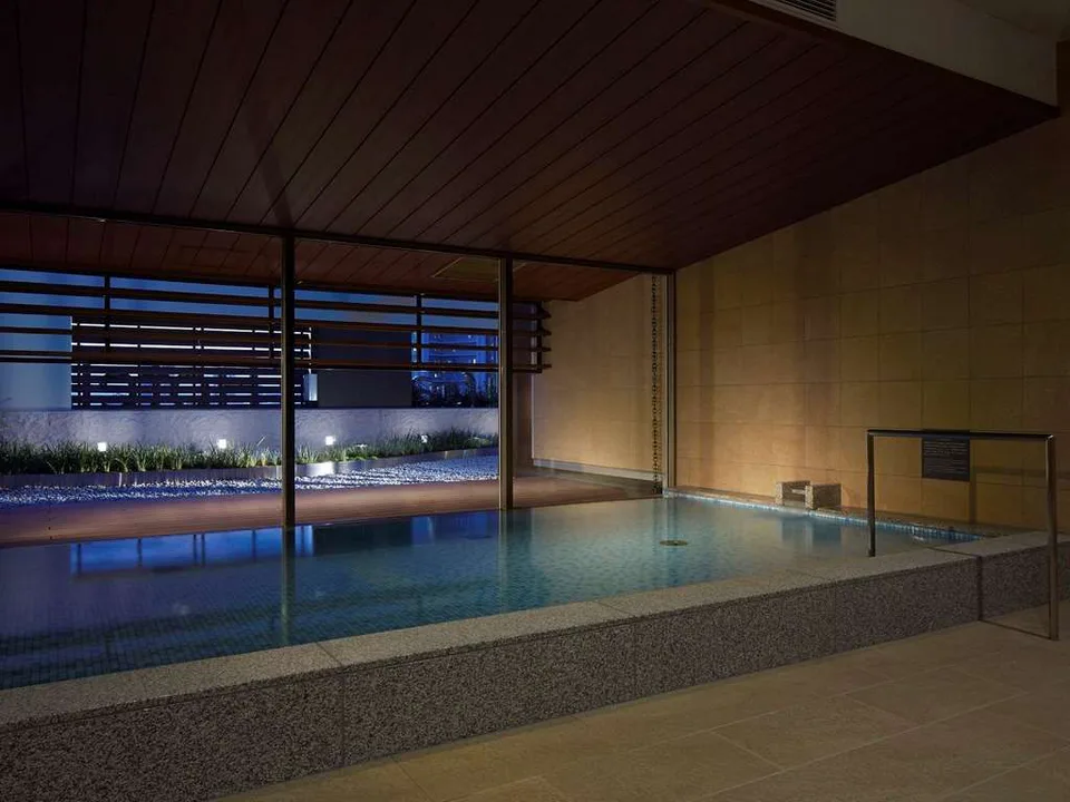Mitsui Garden Hotel Osaka Premier public bath for couples staying in Osaka
