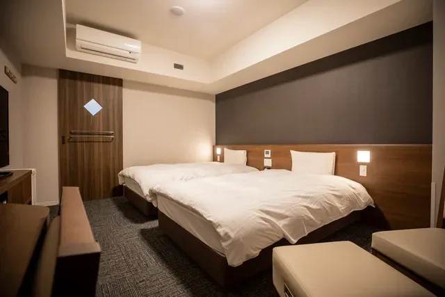 La Vista Furano Hills guest room with Furano view