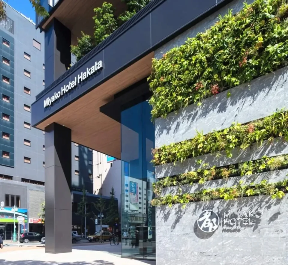 Miyako Hotel Hakata 外觀與福岡自駕還車後博多站轉乘動線
