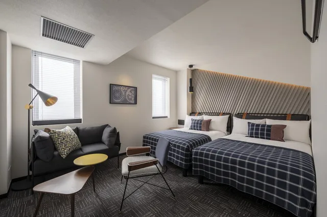 THE LIVELY FUKUOKA HAKATA twin room for a solo Fukuoka stay