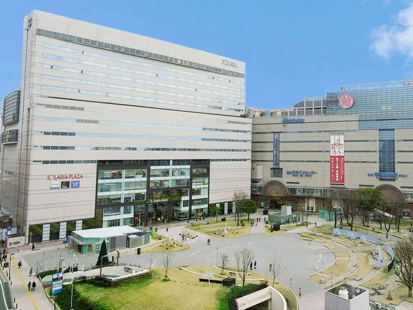 Extérieur de l'hôtel Solaria Nishitetsu Hotel Fukuoka et paysage environnant