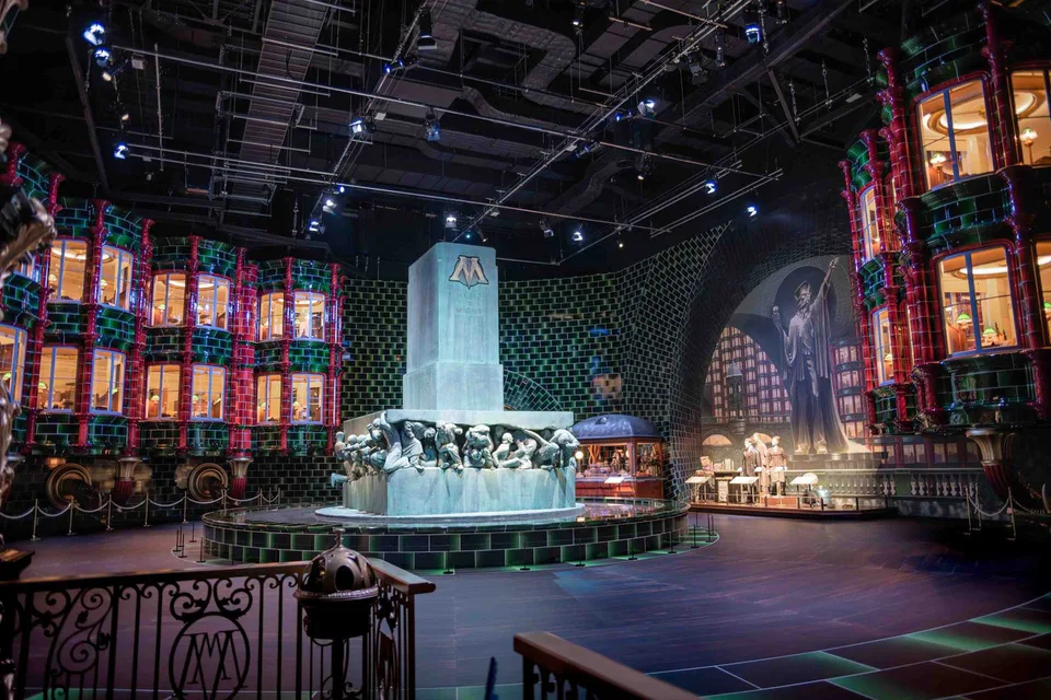 Ministry of Magic set at Warner Bros Studio Tour Tokyo, one of the large film sets included in the core Studio Tour experience