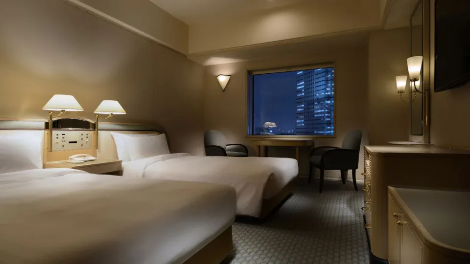 Hotel New Otani Makuhari standard twin room for Tokyo Game Show accommodation