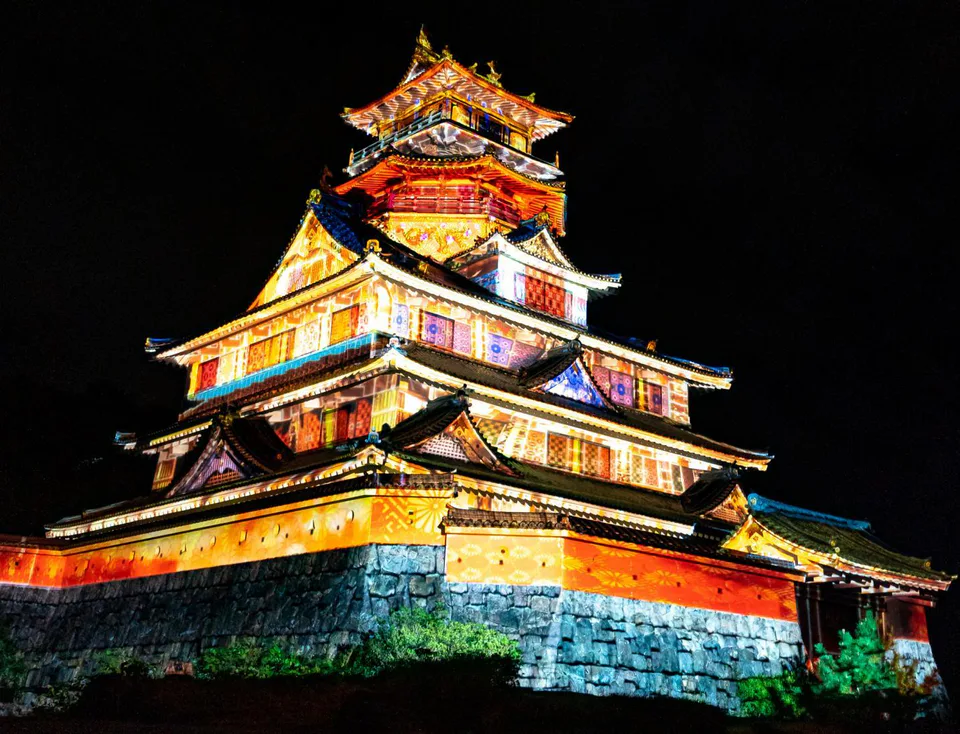 伊勢忍者王國休業前城下町建築。舊園區內容可用來理解過往定位,但不可當成改裝後產品保證