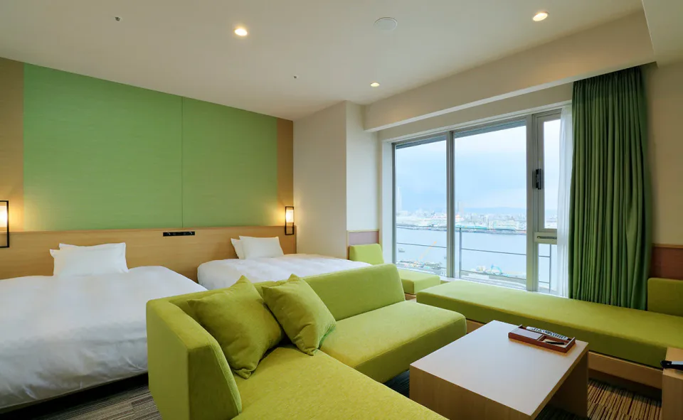 THE SINGULARI deluxe twin room near Universal Studios Japan