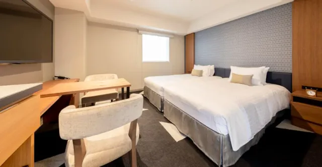 Tokyu Stay Sapporo Odori residential twin room with kitchenette