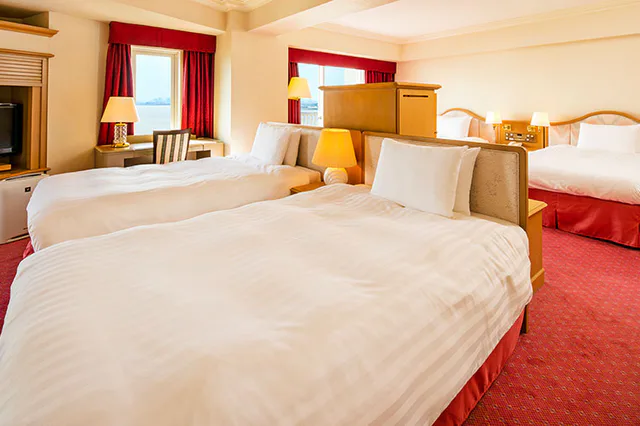 Grand Nikko Tokyo Bay Maihama Deluxe Family Room with four permanent beds
