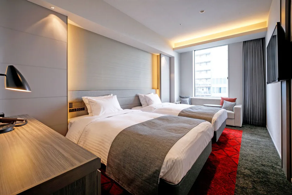 Hotel JAL City Fukuoka Tenjin room for repeated PayPay Dome concert nights